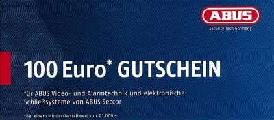 100 Euro Gutschein von ABUS