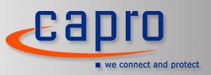 Kommunikationstechnik - Sicherheitstechnik, Capro GmbH. Logo
