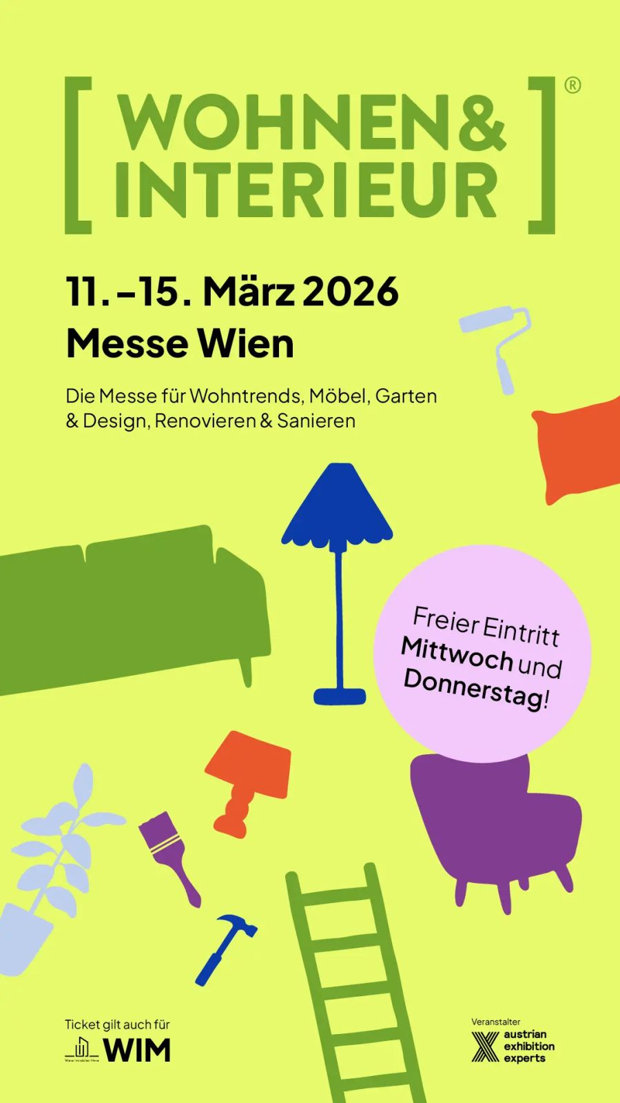 Bauen+Wohnen Messe Banner