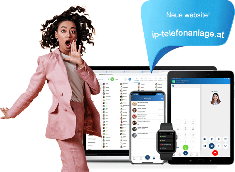 Wildix-Telefonanlage-Collage